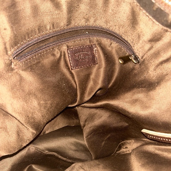 G.H. Bass & Co. Brown Leather Shoulder Bag with Vintage Appeal - Picture 3 of 6